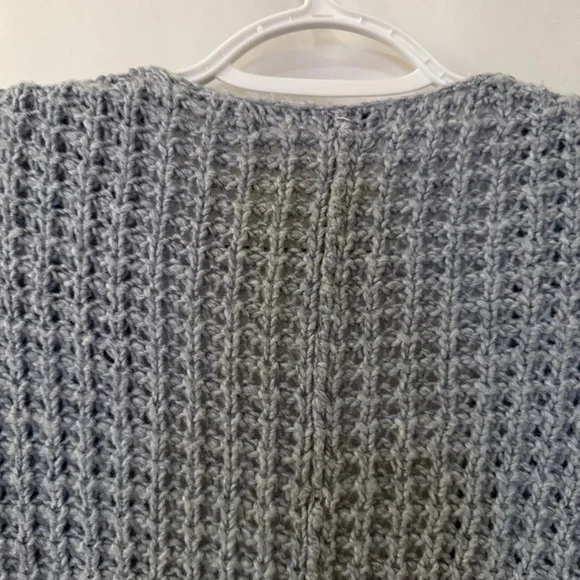 FREE PEOPLE Breeze Wool / Angora Rabbit Hair Blend Chunky Cardigan Size L - Picture 8 of 13